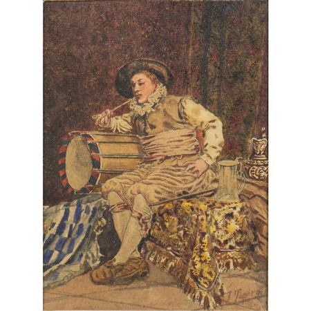 Untitled (Seated Drummer)