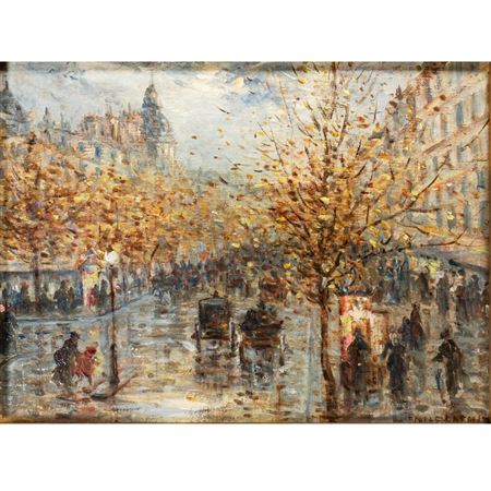 Parisian Street Scene