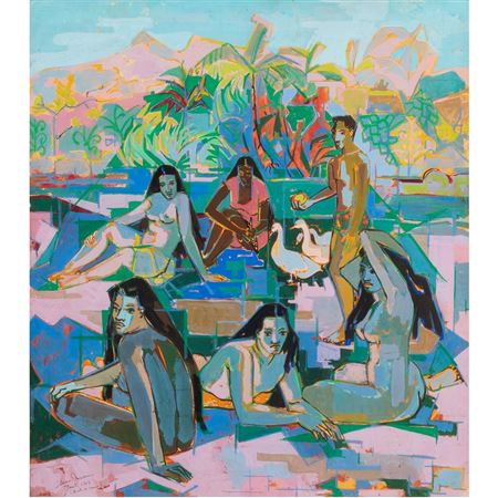 Tahitian Scene, 1963