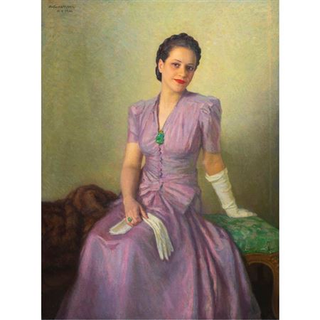 Portrait of Artist Greta Kempton, 1941