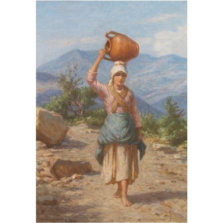 Girl with Waterpot, 1921