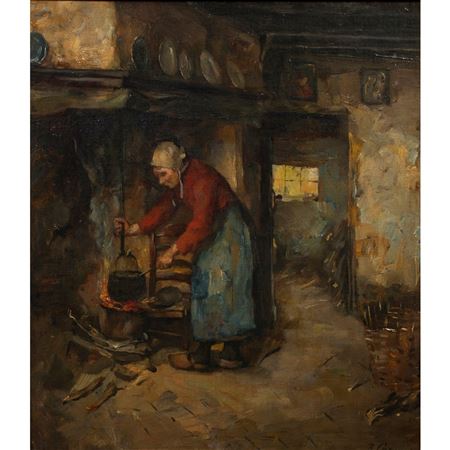 Woman Cooking