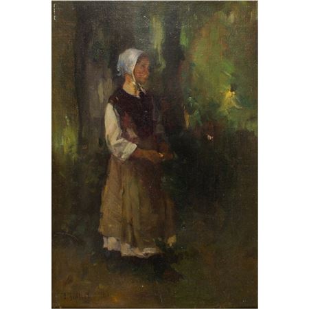Untitled (Woman in a Bonnet), 1860