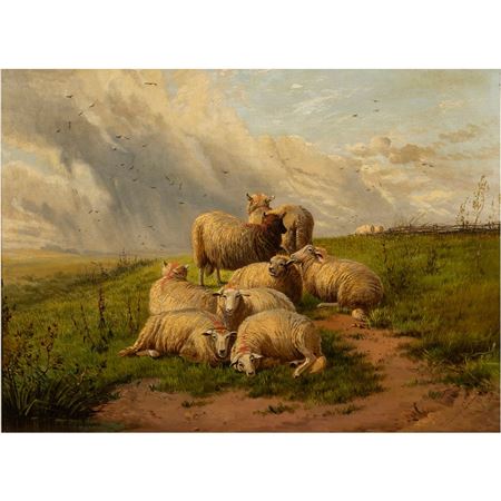 Sheep in a Landscape