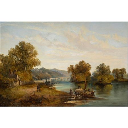 A View of Old Richmond Bridge