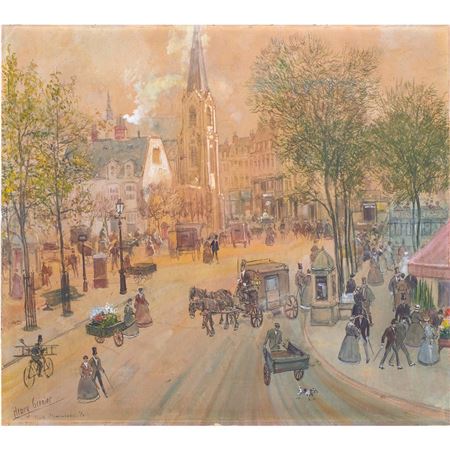 "Place Clemenceau, Paris"