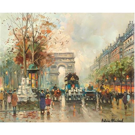 Arc de Triomphe, Avenue des Champs-Elysees (Paris)