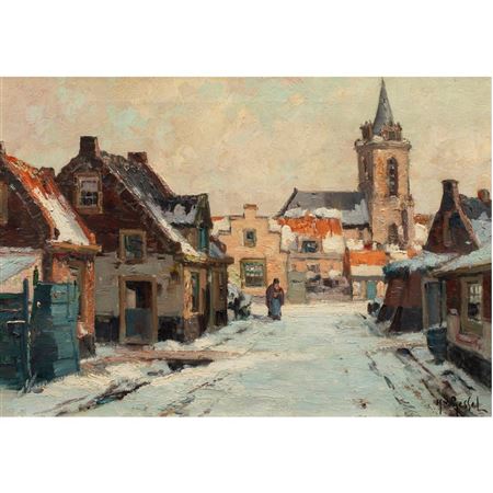 Town in Winter