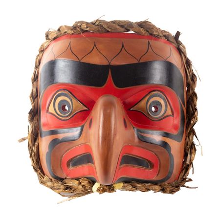 Pacific Northwest eagle mask