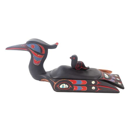 Loon bird bowl