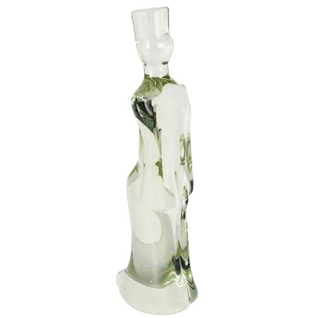Glass figure of man