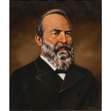 Portrait of James Garfield