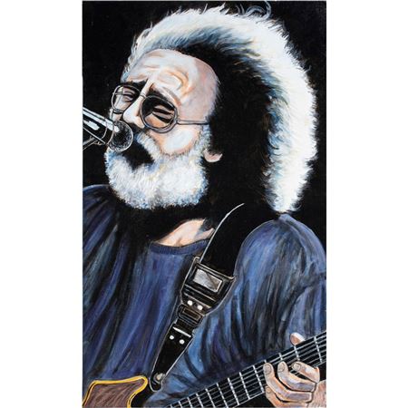 "Jerry Garcia, 1993, Ann Arbor, MI," 2012