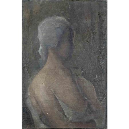Female figure in profile