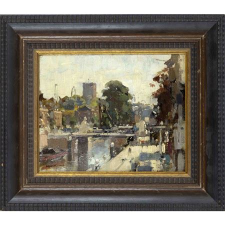 Impressionist view of Paris