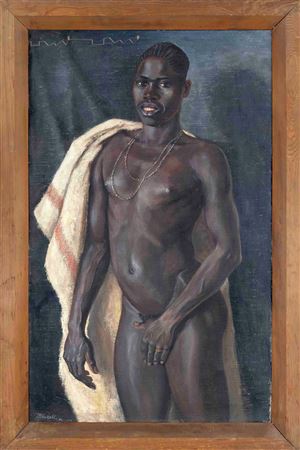 Portrait of an African. 1941/42.