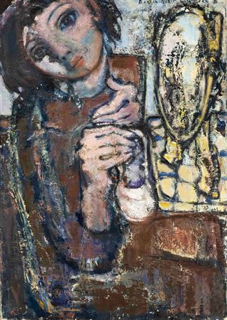Danseuse dans la Loge
