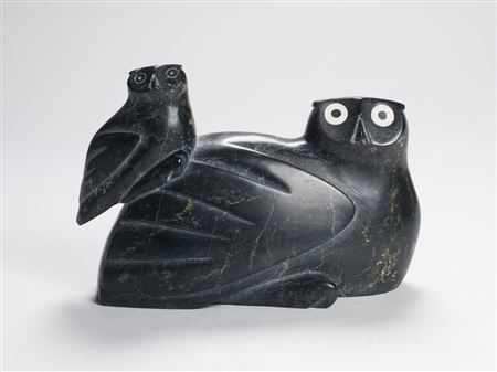 Sample artwork by Joanassie Manning (Born 1967), known for inuit sculpture - View similar artists and auction records