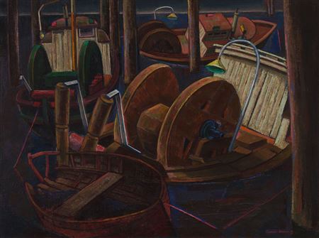 Sea Wrack by Patrick George Cowley-Brown - Auction record, sale price, and art valuation. Compare with similar artists and explore comparable artworks.