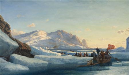 Expedition to East Greenland by Jens Erik Carl Rasmussen - Auction record, sale price, and art valuation. Compare with similar artists and explore comparable artworks.
