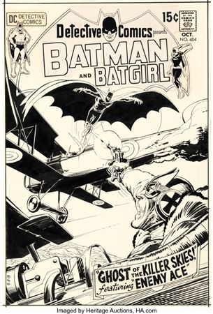 Detective Comics #404 Cover Original Art (DC, 1970)