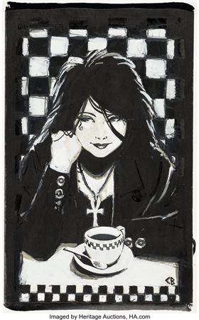 Sample artwork by Chris Bachalo (Born 1965), known for illustrator-poster art - View similar artists and auction records