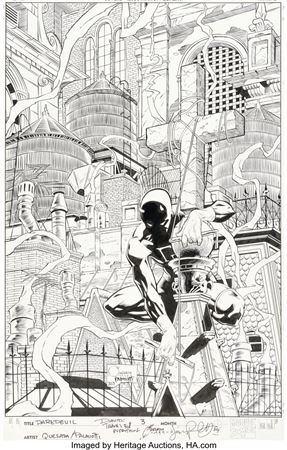Daredevil #3 Cover Original Art (Marvel/Marvel Knights, 1999)