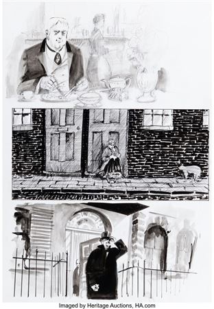 Taboo #6 "From Hell" Chapter 5 Story Page 8 Original Art (Spiderbaby Grafix, 1992)