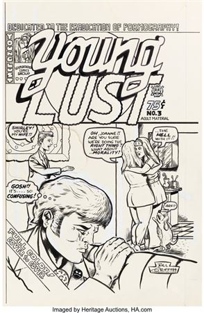 Sample artwork by Bill Griffith (Born 1944), known for underground comix artist, cartoons - View similar artists and auction records