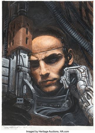 Juan Giménez Metabarons - Aghora, The Father-Mother #7 Cover Original Art (Les Humanoïdes Associés, 2001)