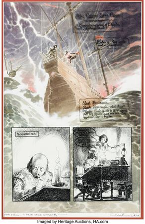 Sample artwork by Charles Vess (Born 1951), known for illustration-comic strip - View similar artists and auction records