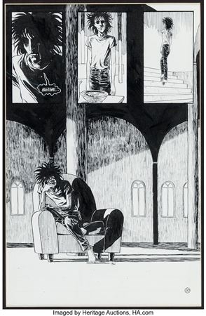 Jill Thompson Sandman #49 Story Page 20 Original Art (DC, 1993)