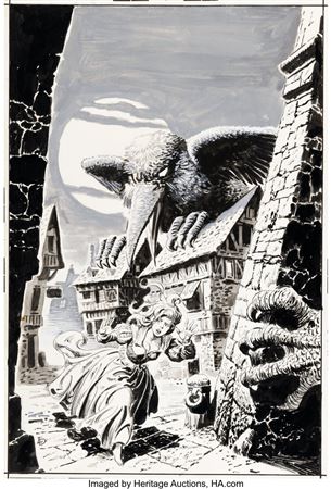 Luis Dominguez House of Mystery #235 Cover Original Art (DC, 1975)