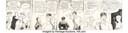 Al Capp Li'l Abner Daily Comic Strip Original Art dated 9-1-34 (United Feature Syndicate, 1934)