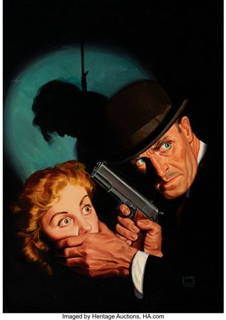 A Taste for Murder, Black Mask magazine cover