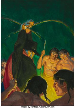 Jibaro Death, The Shadow magazine cover