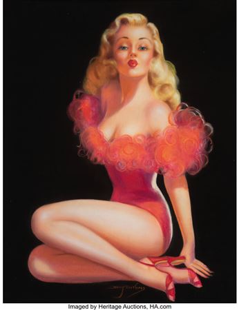All Puckered Up, Beauty Parade magazine cover