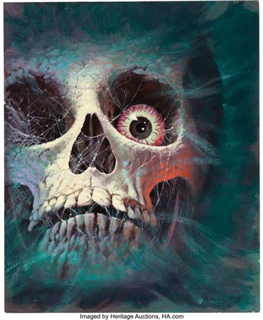 Luis Dominguez Famous Monsters of Filmland #93 Cover Painting Original Art (Warren, 1972)