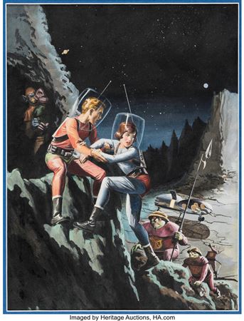 George Wilson Space Family Robinson #1 Cover Painting Original Art (Gold Key, 1962) by George Wilson - Auction record, sale price, and art valuation. Compare with similar artists and explore comparable artworks.