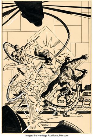 Frank Miller and Klaus Janson Daredevil #165 Cover Original Art (Marvel, 1980)