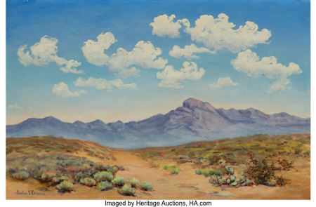 Juarez Mountains and Desert