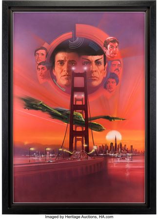 Star Trek IV: The Voyage Home (Paramount, 1987), Final Movie Poster Artwork