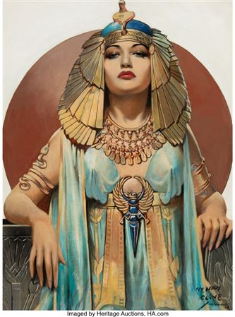 Cleopatra, The American Weekly magazine cover, October 13, 1946