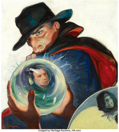 The Black Master, The Shadow pulp magazine cover, March 1932
