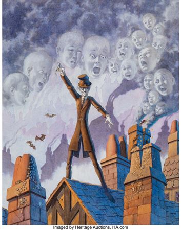 Thin Man, Marion Zimmer Bradley's Fantasy pulp magazine interior, 1996