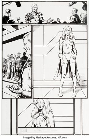 Darick Robertson The Boys #6 Story Page 20 Original Art (DC/WildStorm, 2007)