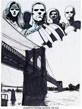 Darick Robertson The Boys #19 Cover Original Art (Dynamite Entertainment, 2008) by Darick Robertson - Auction record, sale price, and art valuation. Compare with similar artists and explore comparable artworks.
