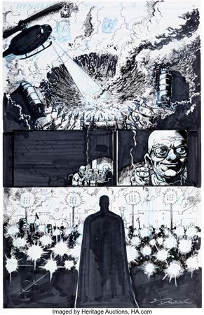 Darick Robertson The Boys #19 Story Pages 18 and 19 Original Art (Dynamite Entertainment, 2008)