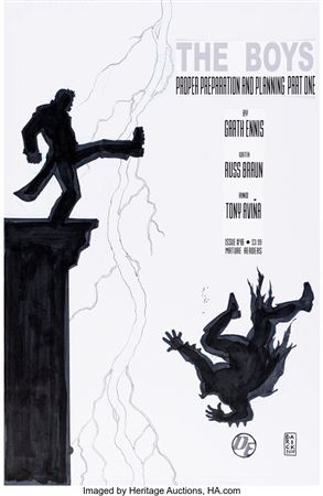 Darick Robertson The Boys #48 Cover Original Art (Dynamite, 2010) by Darick Robertson - Auction record, sale price, and art valuation. Compare with similar artists and explore comparable artworks.