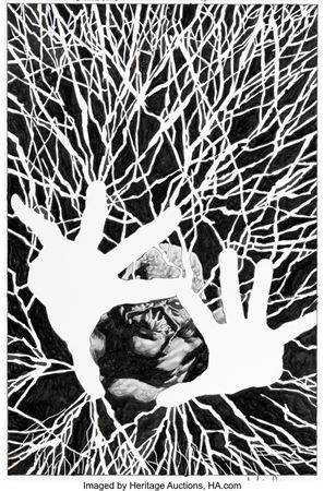 Mike Perkins The Swamp Thing #13 Cover Original Art (DC, 2022) by Mike Perkins - Auction record, sale price, and art valuation. Compare with similar artists and explore comparable artworks.